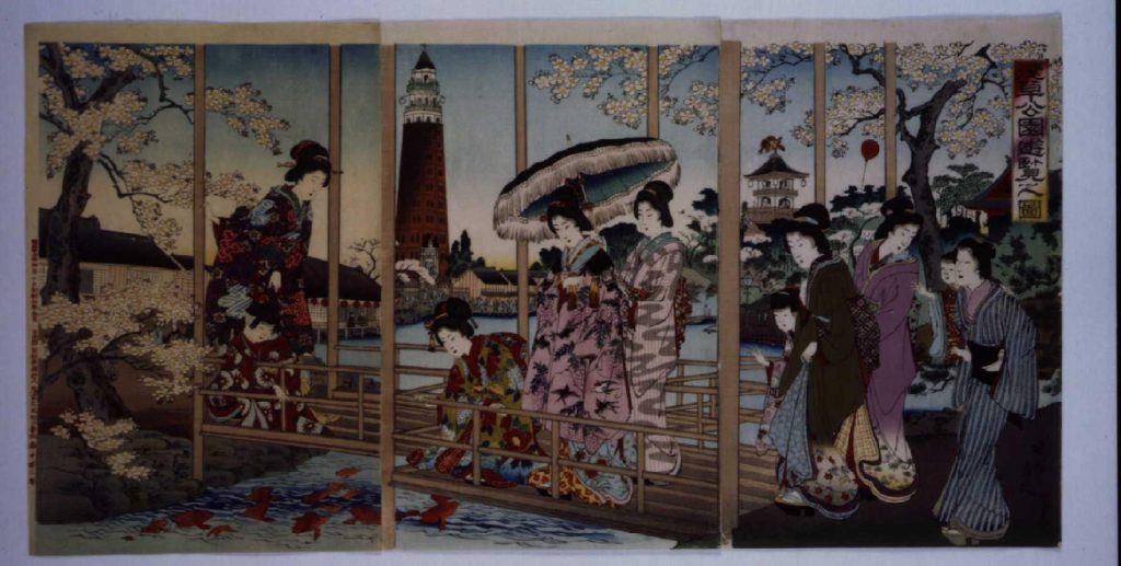 作品画像:浅草公園遊覧之図