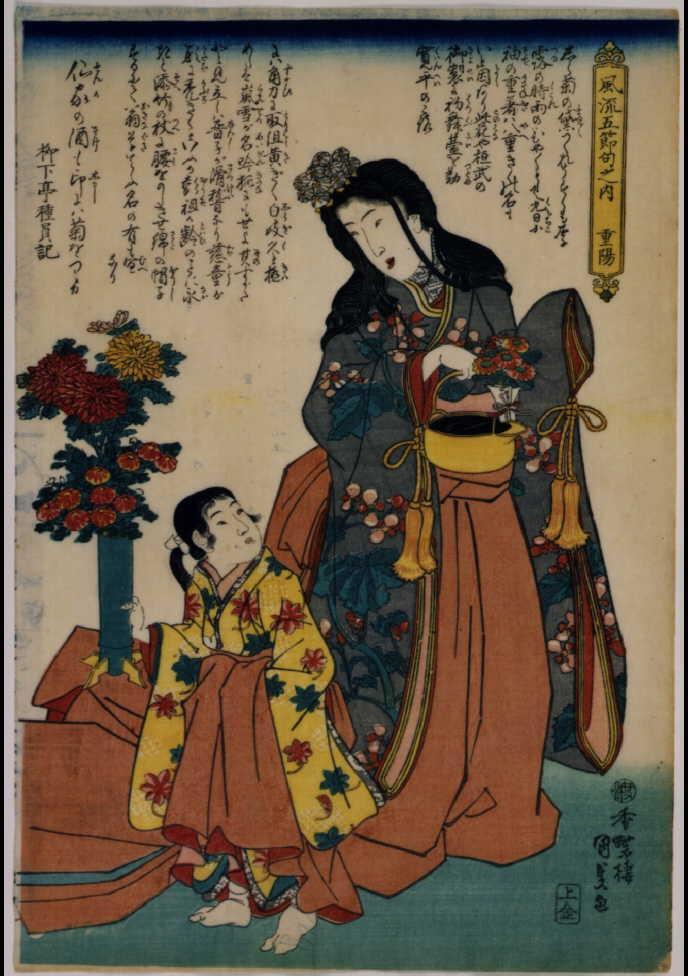 作品画像:風流五節句之内 重陽