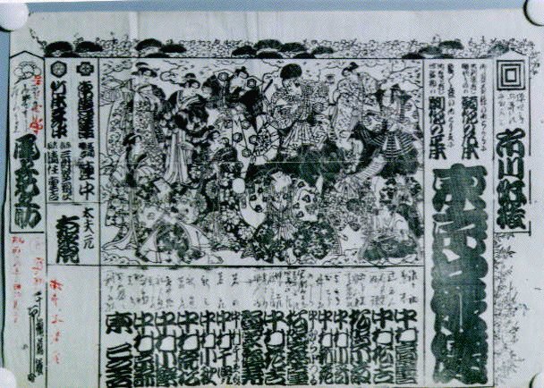 作品画像:辻番付「東京女俳優」