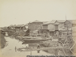 作品画像:横浜と運河