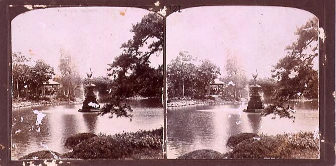 作品画像:公園の噴水(No.121)