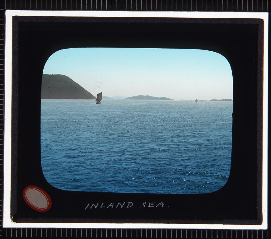 瀬戸内海(幻燈原板)