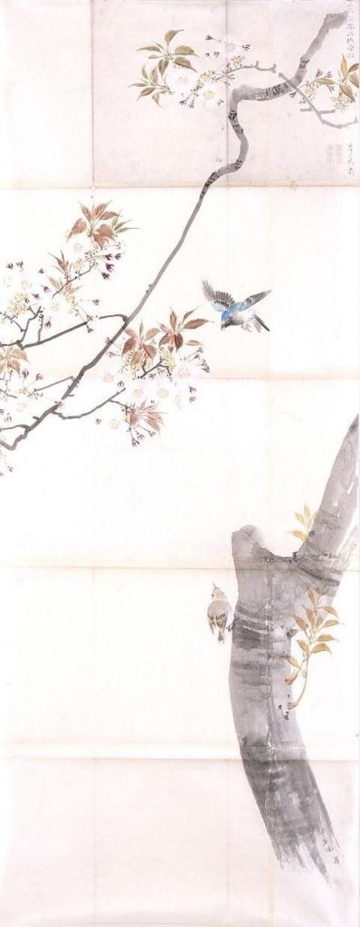 作品画像:粉本 桜花飛鳥