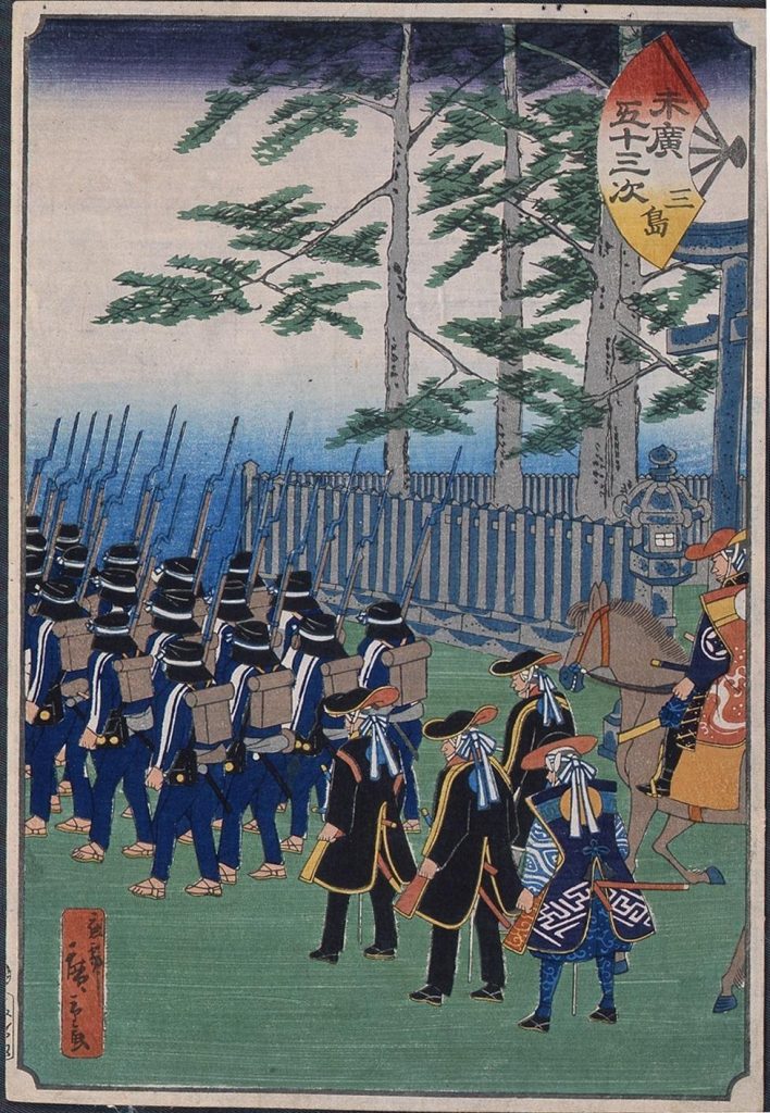 作品画像:末広五十三次 三島