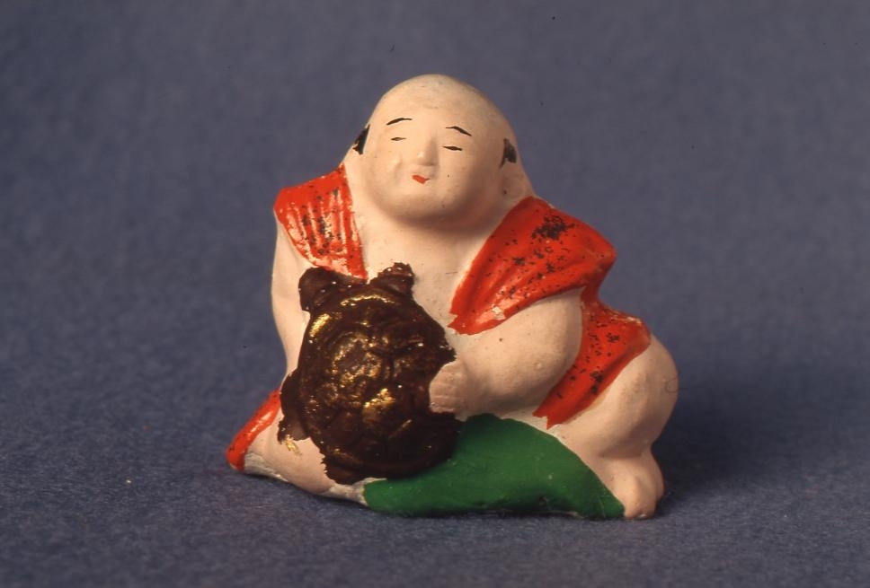 作品画像:今戸人形 亀小僧