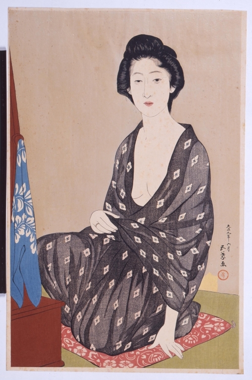 作品画像:夏衣の女