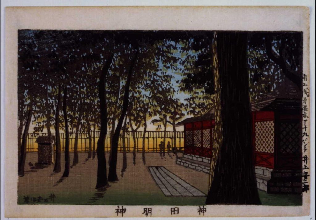 作品画像:東京真画名所図解 神田明神
