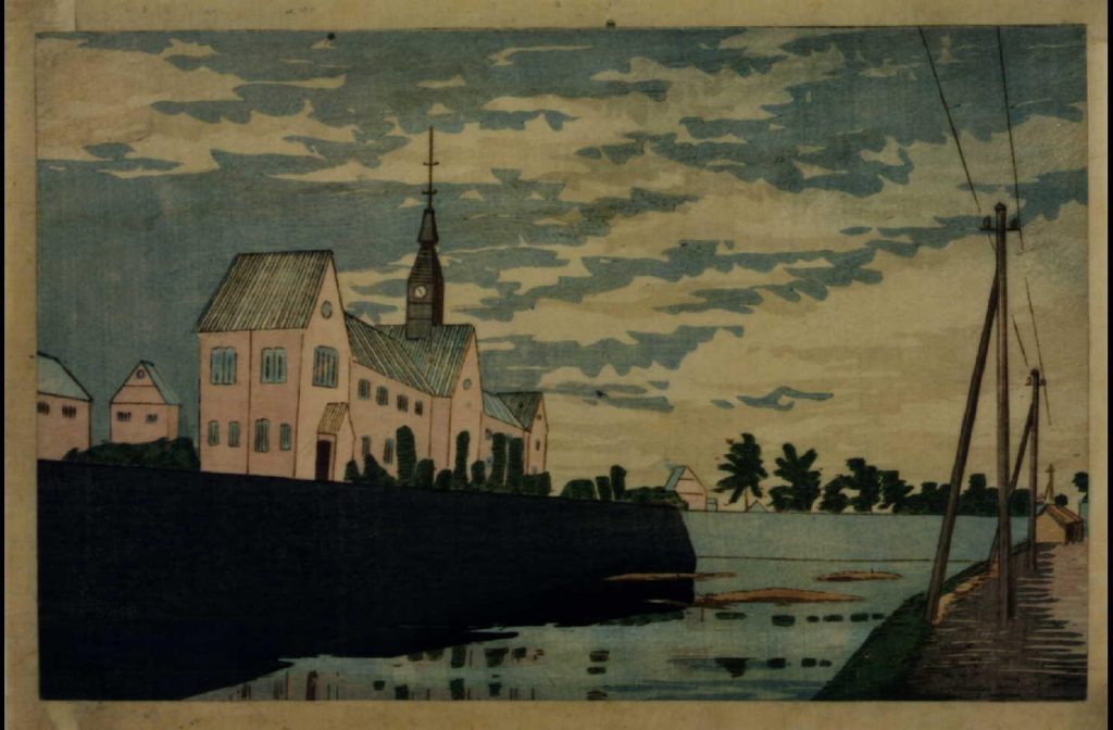 作品画像:虎乃門風景
