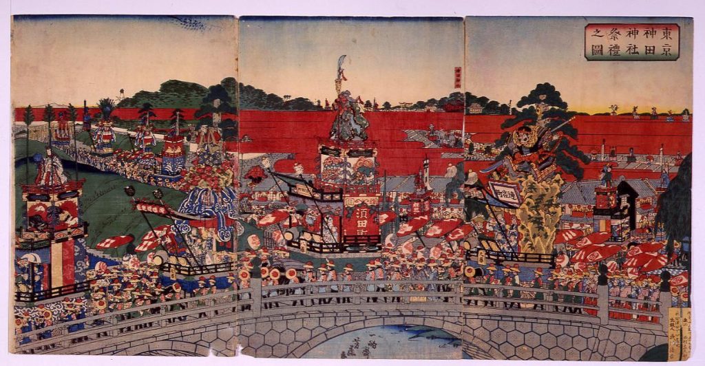 作品画像:東京神田神社祭礼之図