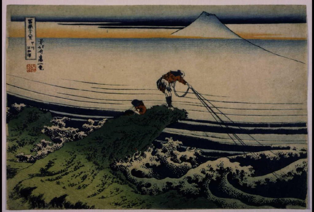 作品画像:冨嶽三十六景 甲州石班沢
