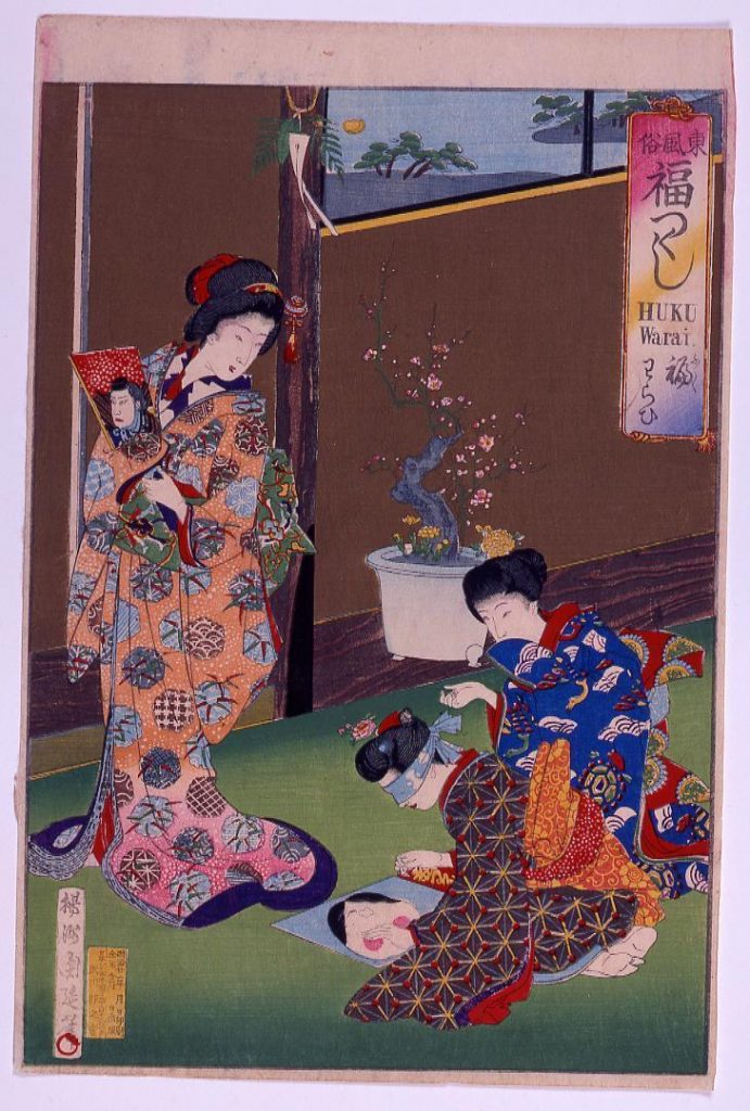 作品画像:東風俗 福つくし「福わらい」