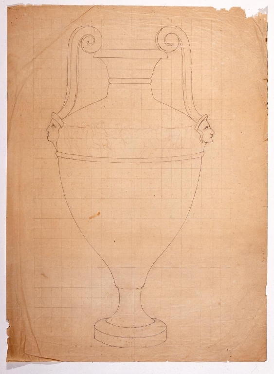 作品画像:下絵 ギリシャの壺