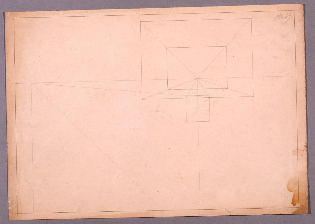 作品画像:図面習作 透視図