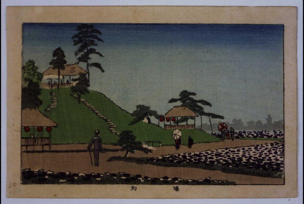 作品画像:東京真画名所図解 堀切
