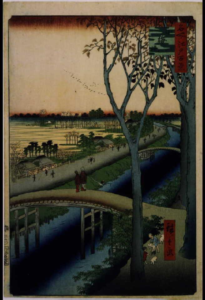 作品画像:名所江戸百景 小梅堤