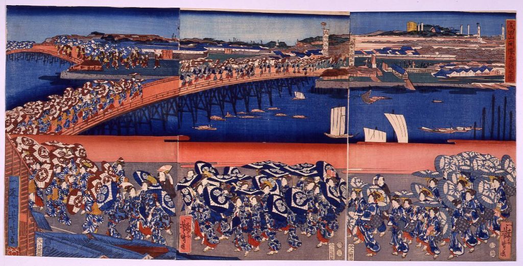 作品画像:成田山開帳参詣之図