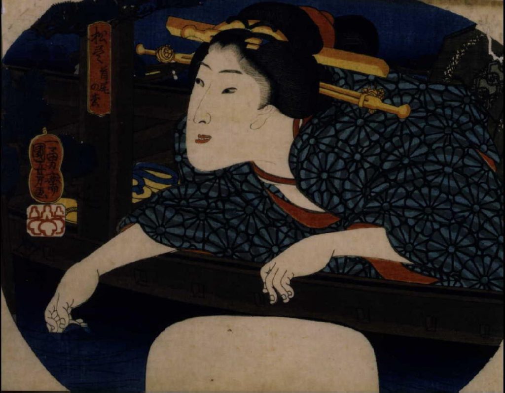 作品画像:松尽 首尾の松