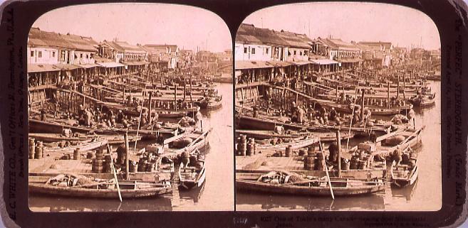 作品画像:One of Tokio’s many Canals―looking from Nihonbashi.4027