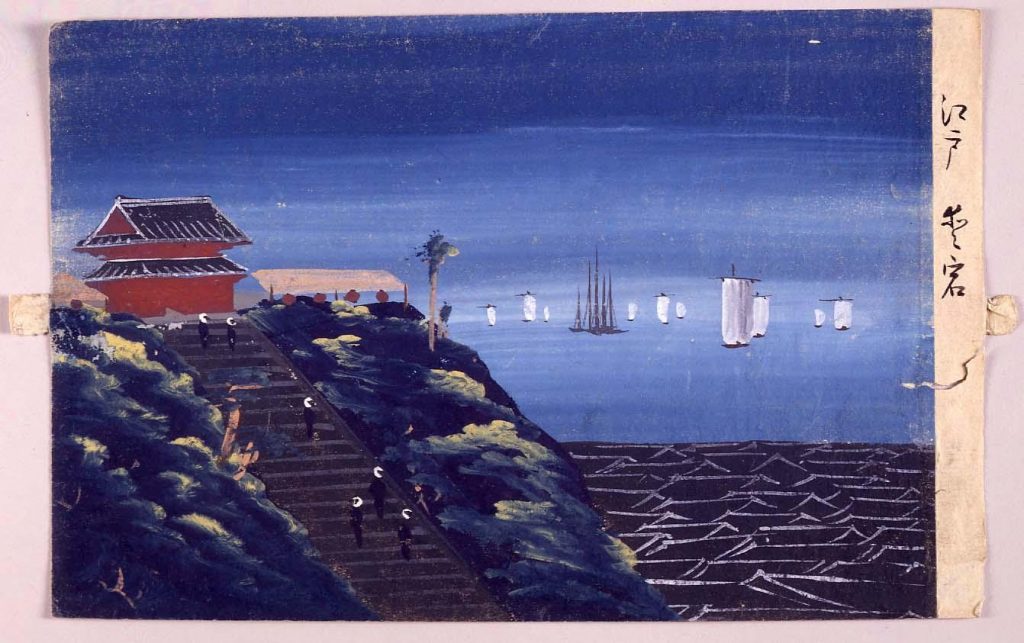 作品画像:泥絵 江戸愛宕