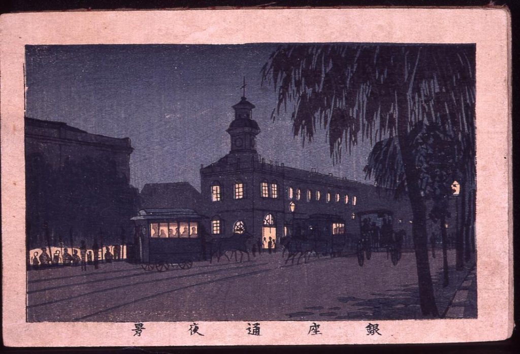作品画像:銀座通夜景