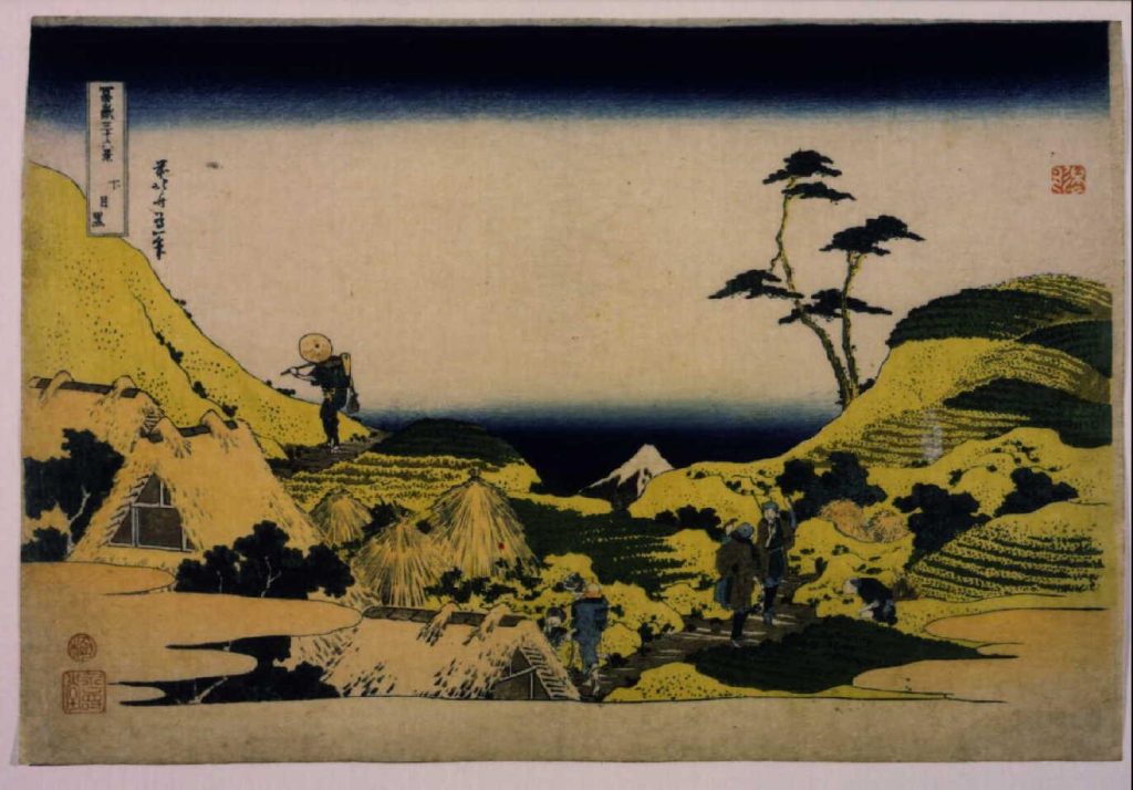 作品画像:冨嶽三十六景 下目黒