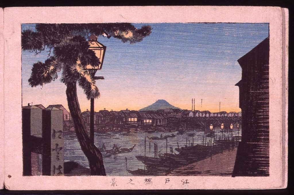 作品画像:江戸橋之景