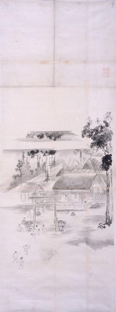 作品画像:粉本 伊勢神宮