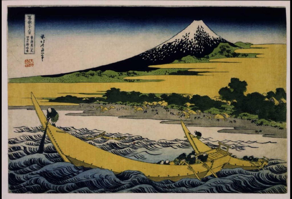 作品画像:冨嶽三十六景 東海道江尻田子の浦略図