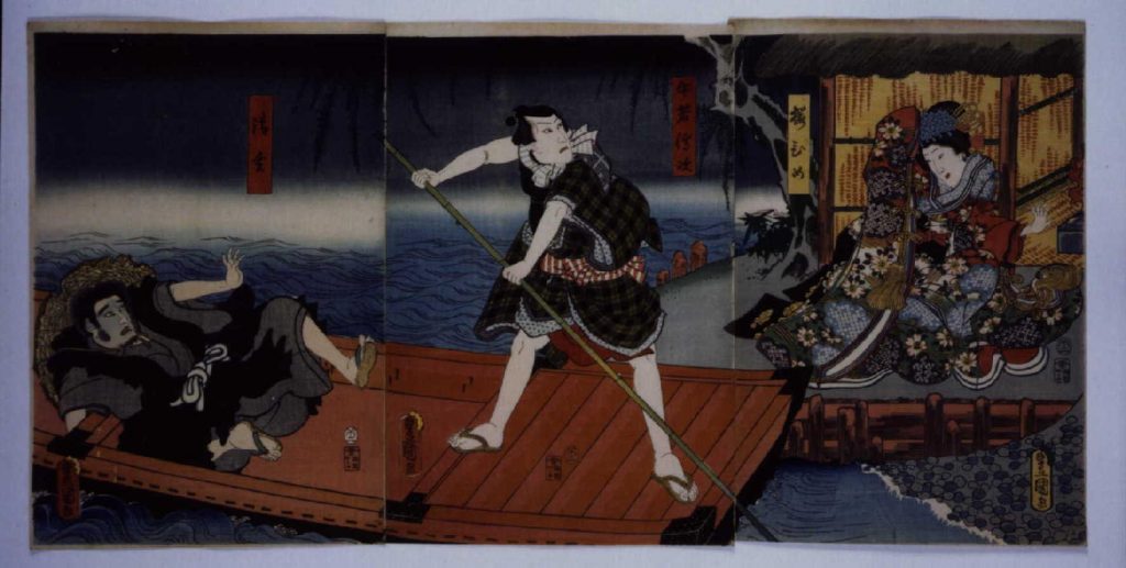 作品画像:江戸桜清水清玄