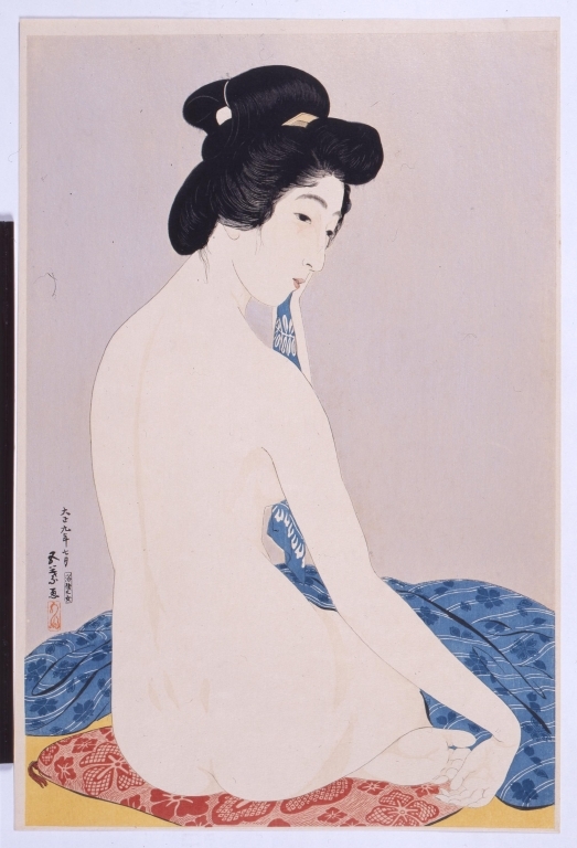 作品画像:浴後の女