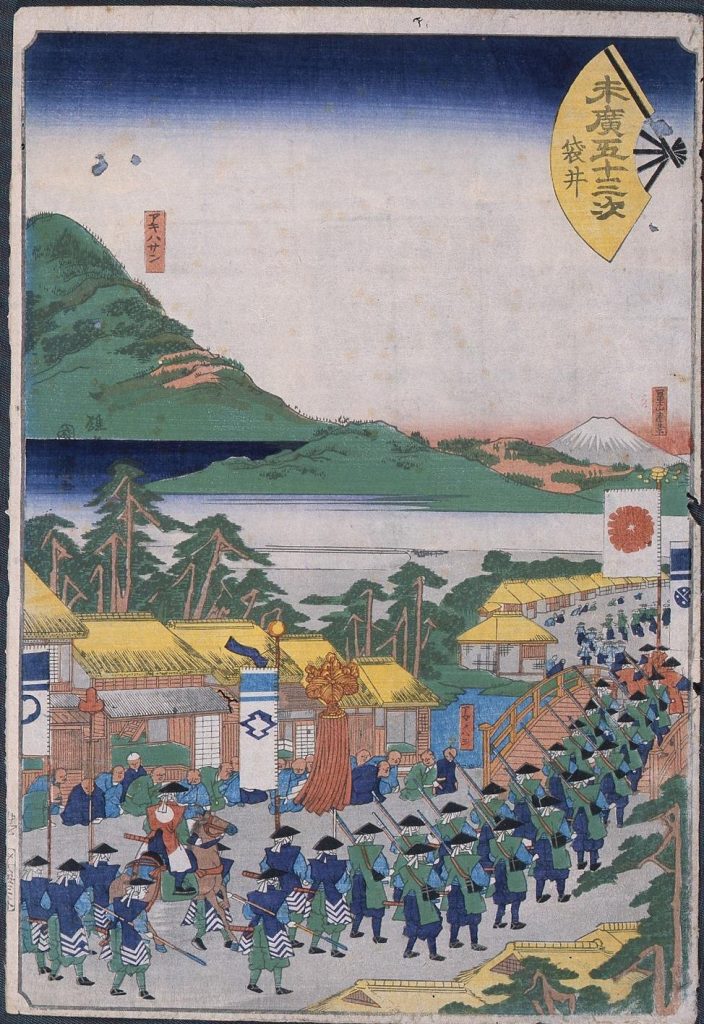 作品画像:末広五十三次 袋井