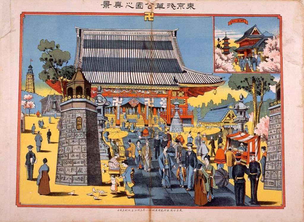 作品画像:東京浅草公園之真景