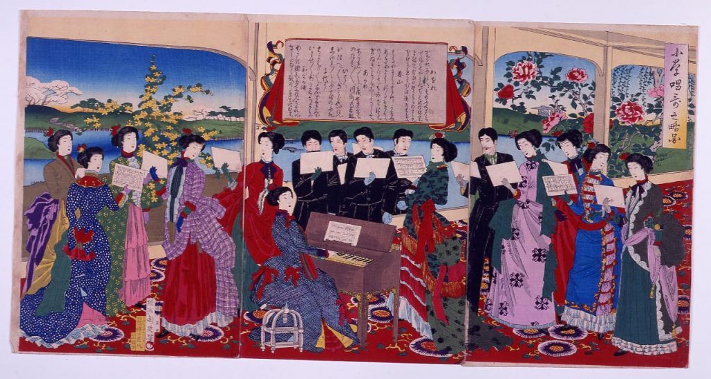 作品画像:小学唱歌之略図