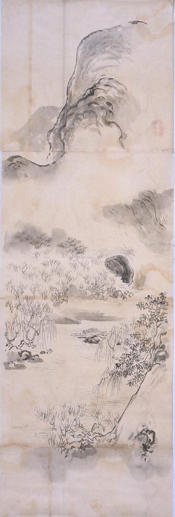 作品画像:粉本 海山水