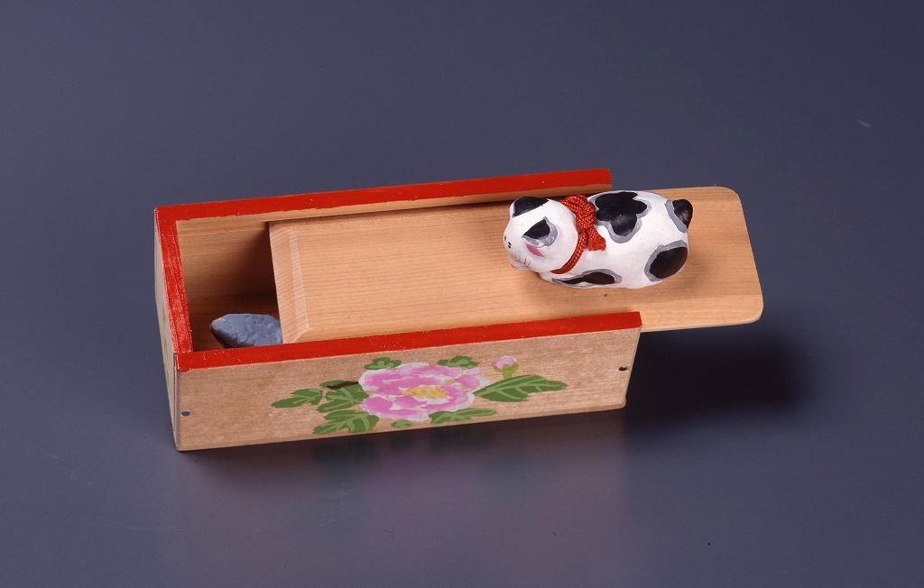 作品画像:郷土玩具 猫と鼠