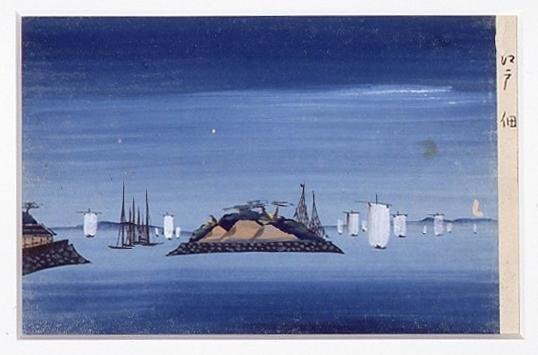 作品画像:泥絵 江戸佃
