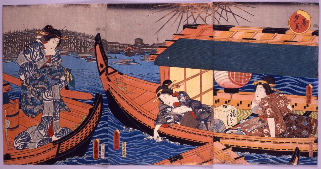 作品画像:両国夕すずみ