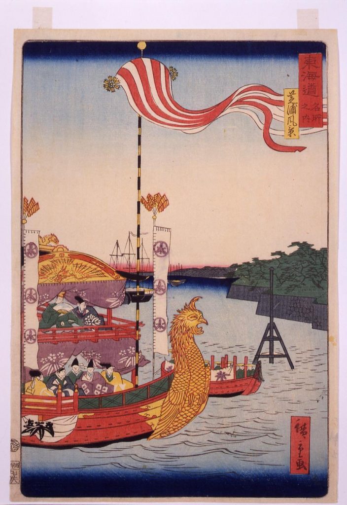 作品画像:東海道名所之内 芝浦風景