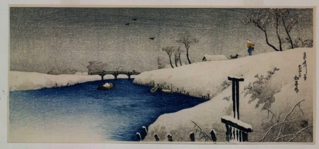 作品画像:あやせ川の雪