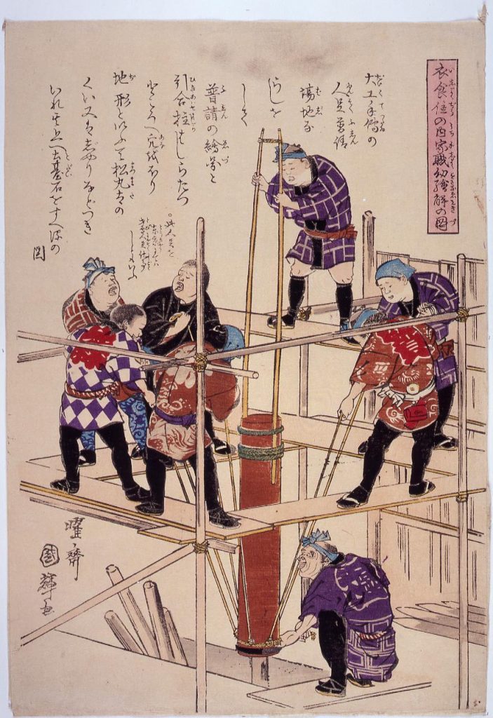 作品画像:衣食住之内家職幼絵解之図 地形