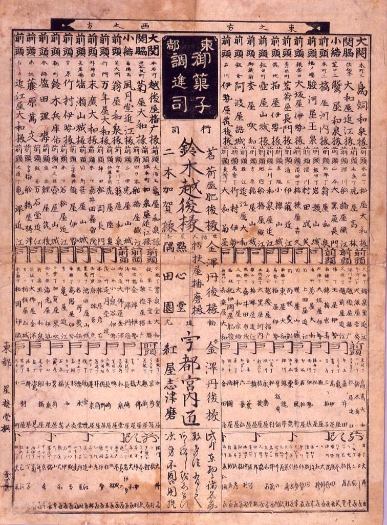 作品画像:東都御菓子調進司