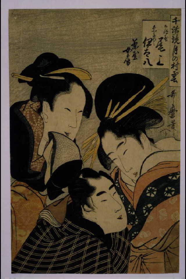 作品画像:千話鏡月の村雲 尾上・伊太八