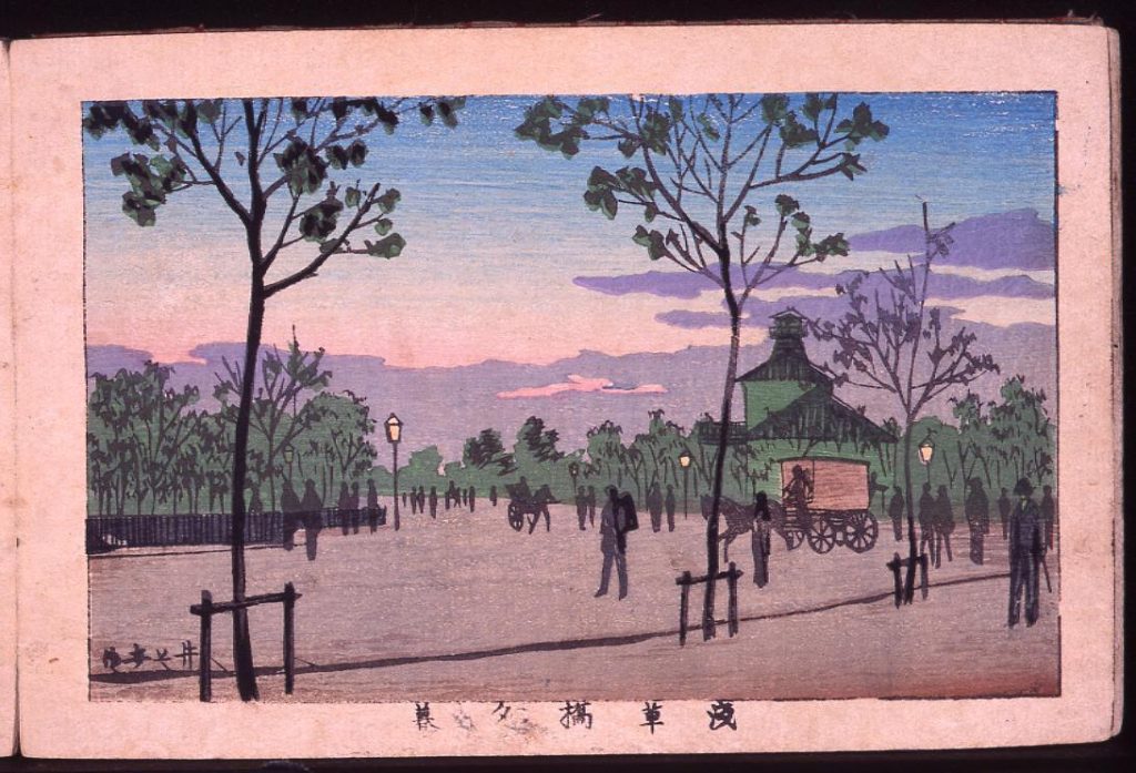 作品画像:浅草橋夕暮