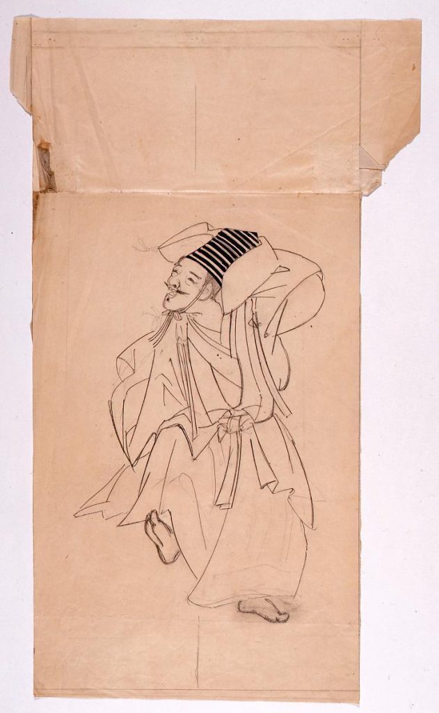 作品画像:下絵 三番叟