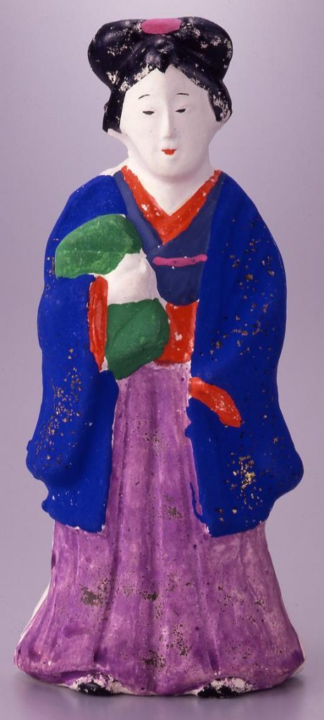 作品画像:今戸人形 女学生