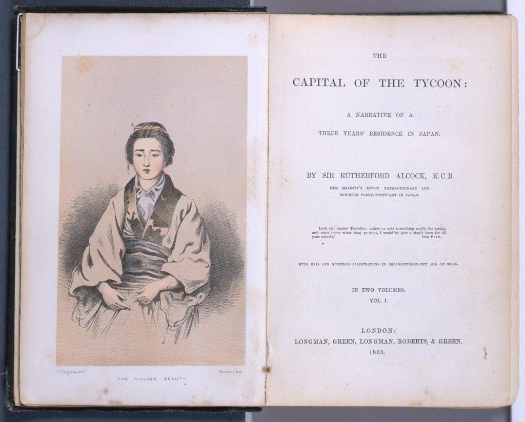 作品画像:THE CAPITAL OF THE TYCOON (大君の都)