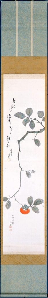 作品画像:木守柿図