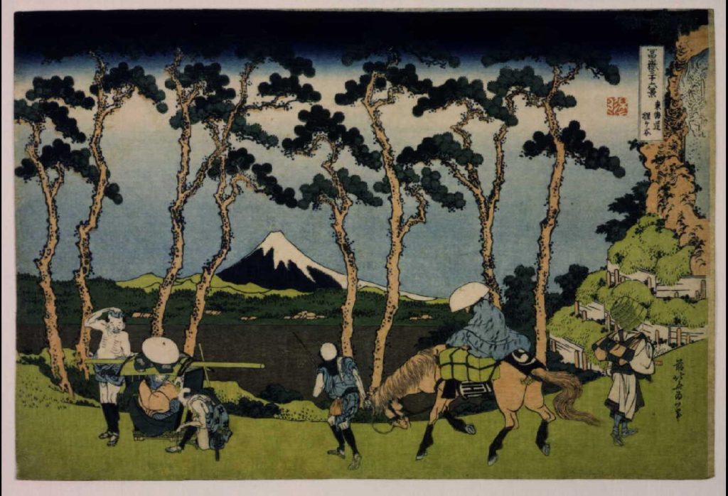 作品画像:冨嶽三十六景 東海道程ヶ谷