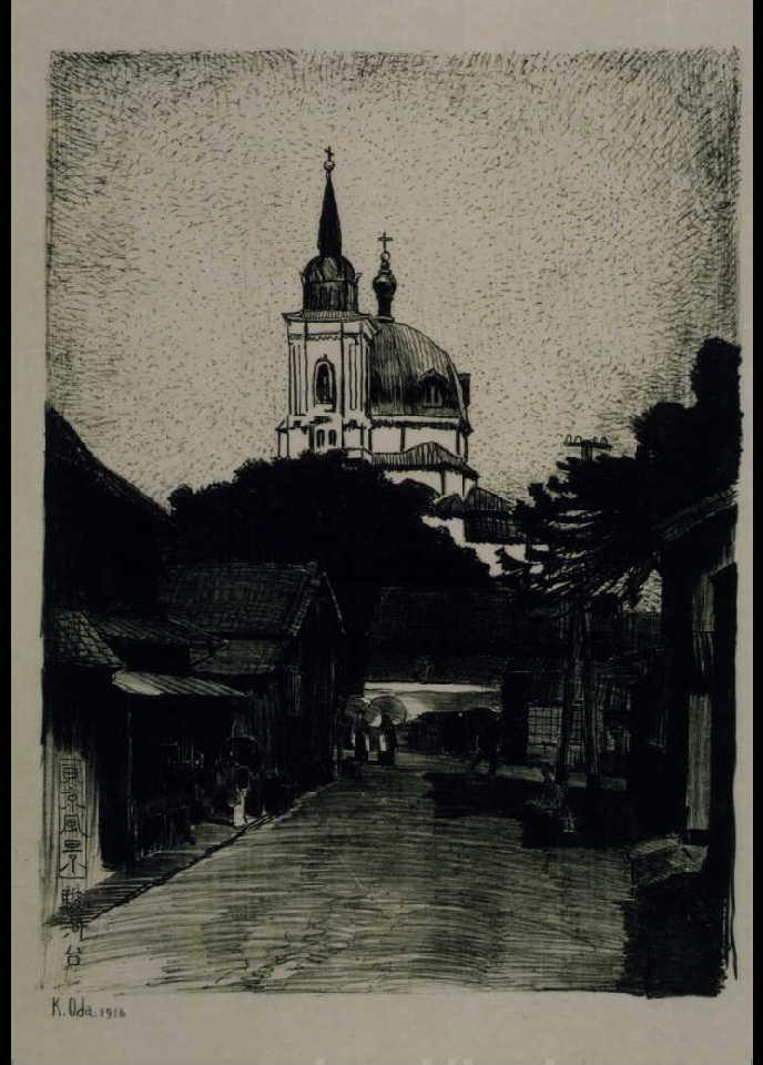 作品画像:東京風景 八 駿河台