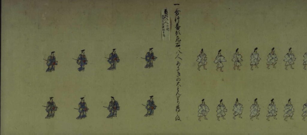 作品画像:寛永三年将軍上洛絵巻